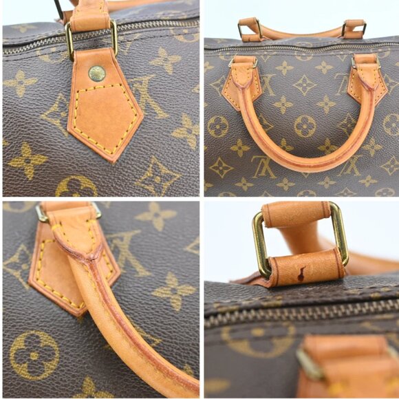 LOUIS VUITTON Monogram Speedy 35 Hand Bag bsj688-102125 - Picture 7 of 16